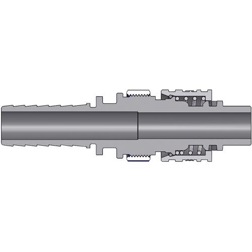 Dix-Lock™ N-Series Bowes Interchange Hose Barb Safety-Lock Plug Steel Dix-Lock™ N-Series Bowes Interchange Hose Barb Safety-Lock Plug